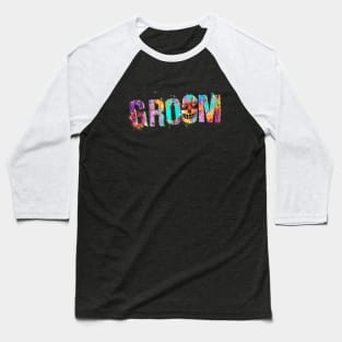 Groom Squad Groom Tee Baseball T-Shirt